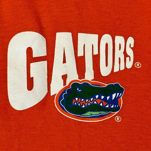 UF Gators University Of Florida Orange Long Sleeve Hoodie Women’s Medium Y2K - Picture 4 of 7